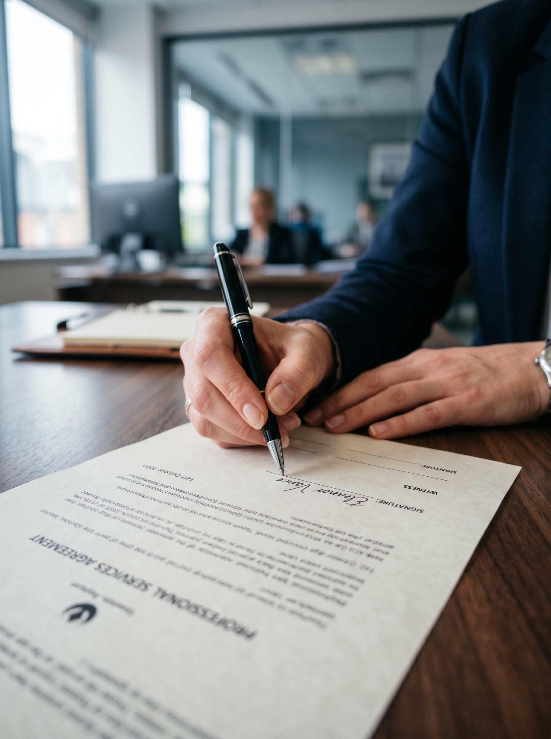 Signing consultation document